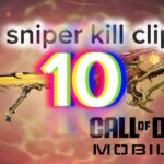 CODモバイル　バトルロイヤル　ついにスナイパーキル集第10弾！