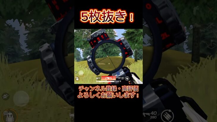 【荒野行動】使えれば最強！🔥ぶっ壊れSRで起点を作るフルパ潰し✨️✨️#荒野行動 #荒野 #荒野行動キル集 #knivesout #knivesont大会 #ゲーム実況 #キル集