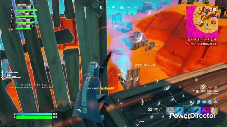 Switch  フォトナ復帰勢が2試合で作ったキル集　#fortnite  #キル集  #switch