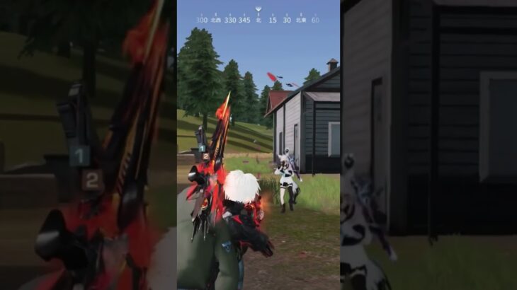 エイム悪WW #shorts #pubgmobile #荒野gogofes #pubg #かっこいいキル集 #freefire  #gaming #荒野行動  #youtubeshorts  #野獣