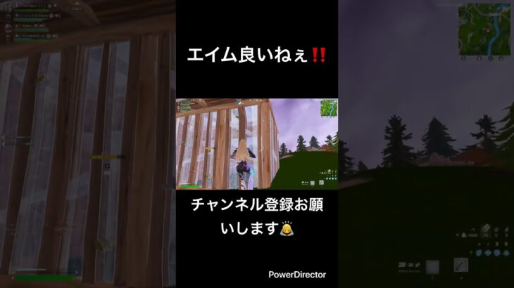 エイム良いねぇ‼️#fortnite #fortniteclips #フォートナイト #フォトナ #かっこいいキル集 #とぷしん #topushin