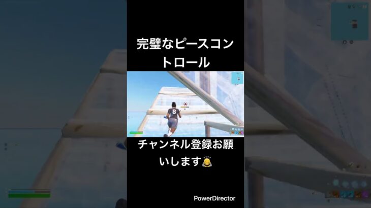 完璧なピースコントロール#fortnite #フォートナイト #フォトナ #かっこいいキル集 #とぷしん #topushin