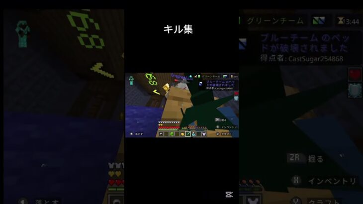 自分なりにいいキル集 #マイクラ #minecraft