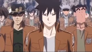 【進撃の巨人パロディ】海外の人が作った進撃の巨人パロディがやばすぎたwww #進撃の巨人　#パロディ　#コラボ　#ナルト　#進撃　#エレン　#リヴァイ　#ギャグ　#漫画　#ネタ　#海外　#アニメ