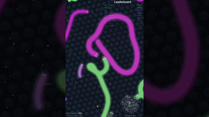 へびふらいショートキル集2 #slitherio #snake #littlebigsnake #キル集 #スリザリオ #nightcore