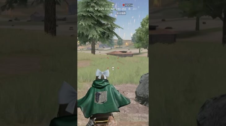3.4年前のこのクリップ未だに伝説級だと思ってるけど、どう？ #shorts #荒野行動 #M16 #キル集