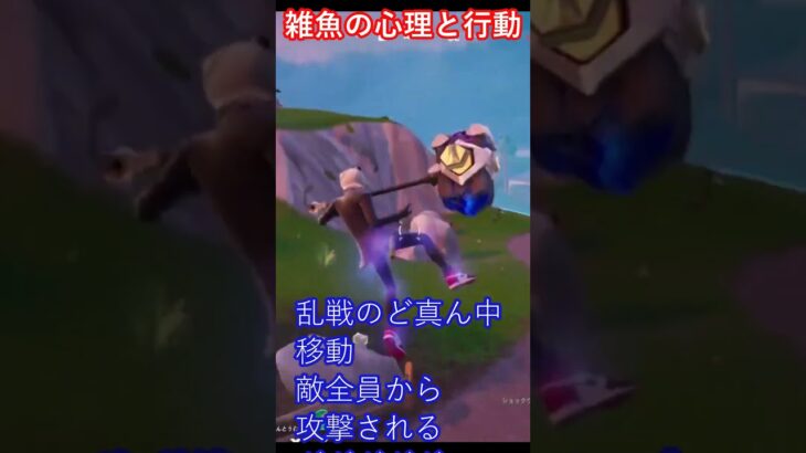 【フォートナイト】STRAY BLITZ　雑魚仲間の心理と行動パターンその３ｗｗｗ #フォートナイト #かっこいいキル集 #fortnite