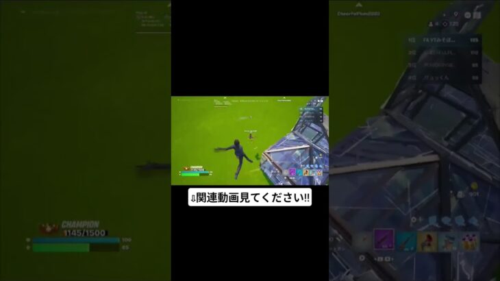 チャニでキル集（Switch）　#shorts #フォートナイト #gaming #フォトナ