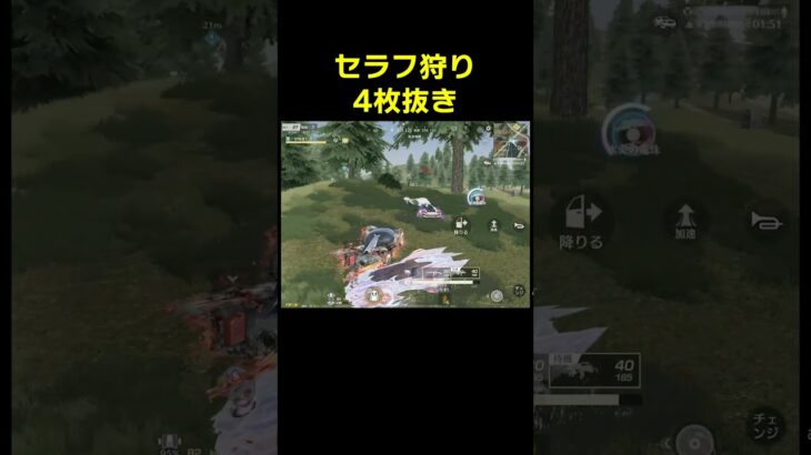 セラフは奪い取るものです　#shorts #荒野行動 #トト #キル集 #荒野の光
