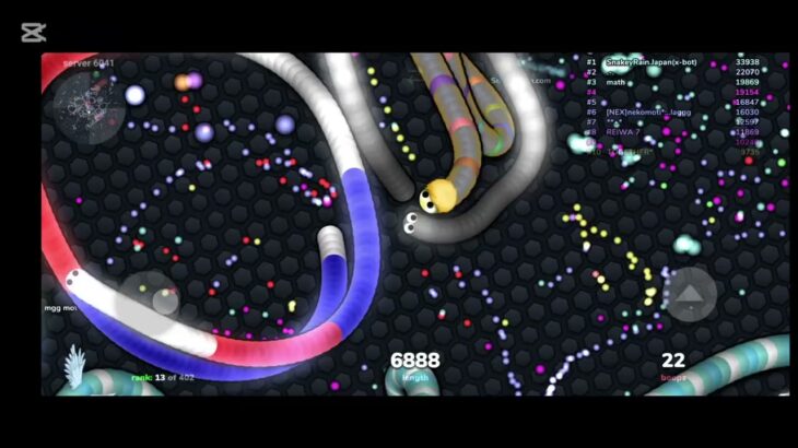 【slither.io】キル集#slitherio #スリザリオ #スリザリオスマホ #スリザリオキル集 #ゲーム