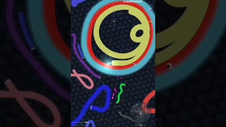 ぐるぐる #slitherio #nightcore #littlebigsnake #キル集