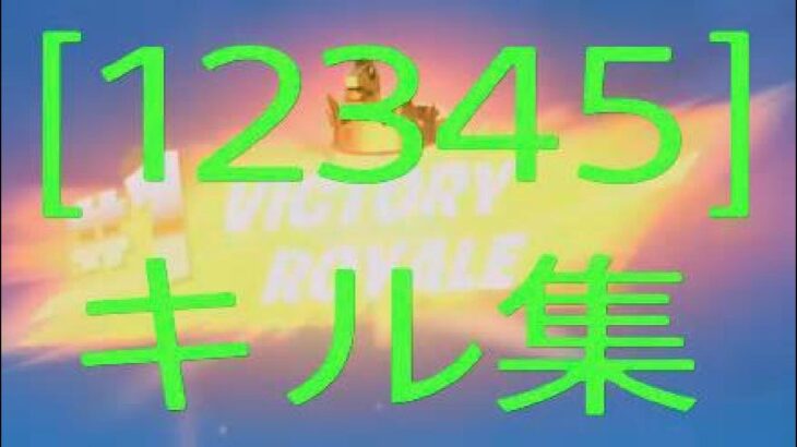 ネフライトさんの曲でキル集　【フォートナイト】