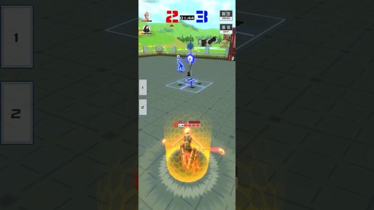 リヴァイにも『振り向き挙動』が必要なのだ。進撃の巨人コラボキャラ。3k0d【#コンパス 】#shorts