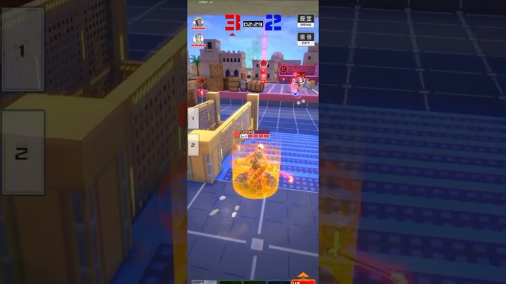 リヴァイの『背中に目』を付け危険を察知せよ。進撃の巨人コラボキャラ。4k0d【#コンパス 】#shorts