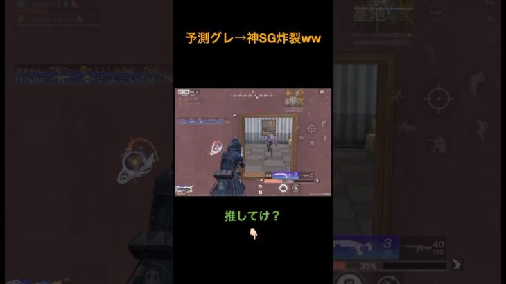 SG使い、未来を見てる説 #荒野行動 #クリップ #キル集