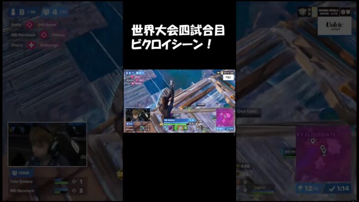 世界大会四試合目ビクロイシーン#fortnite #highlight #フォートナイトキル集 #フォトナ #フォートナイト #ajs #ゲーム実況 #アジア1位 #shorts #fyp #dfm
