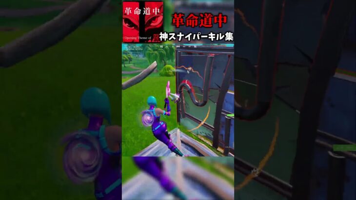 【革命道中】神スナイパーキル集 #shorts #フォートナイト #fortnite