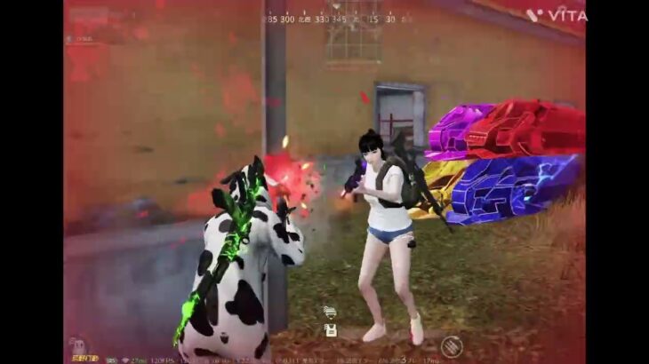 中3最高峰による通常破壊#荒野行動  #荒野行動キル集