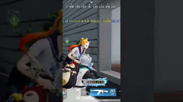 【荒野行動】大事な最終局面でBGMを付けてみた。ワイルドシリーズ。