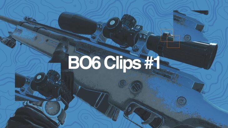 【CoD:BO6】スナイパー連続キル集｜CLIPS #1