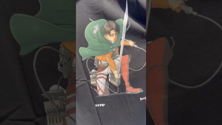 【進撃の巨人×HYPE】マレーシア限定コラボ発見！🔥#進撃の巨人 #AttackOnTitan #AOT #HYPE #MalaysiaLife #AnimeMerch #Anime #コラボ服