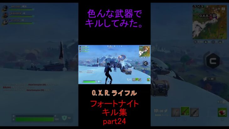 (利用者様作成) フォートナイト のキル集 Shortバージョン[part24]#fortnite #shorts