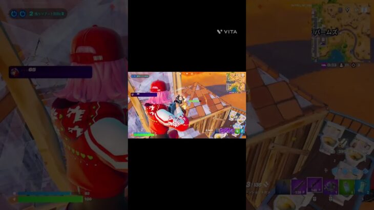友達のパソコンでや　ったときのキル集（雑音大きめ）#fortnite #キル集