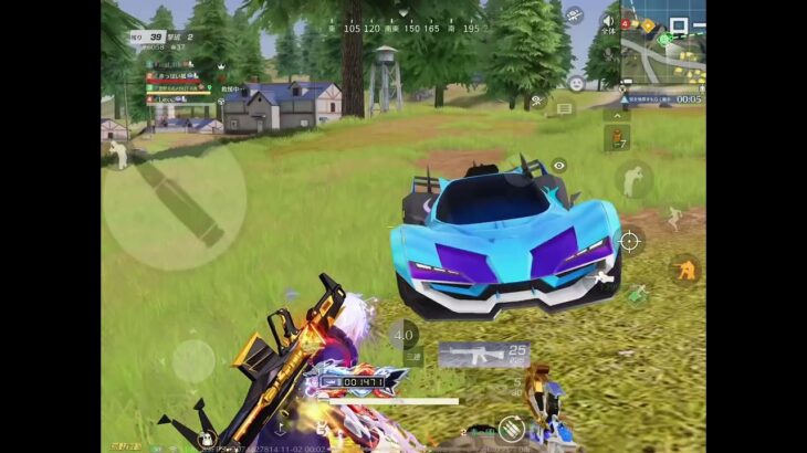 【荒野行動】野良スク、ラストは1vs1🤼‍♀️bot vs ガチャピン18号🦖　#荒野行動  #トト　#公認配信者　#荒野の光  エントリーしてないけど！笑