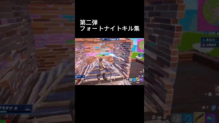 第2弾フォートナイトキル集　#fortnite #ps4 #shorts #シルエット