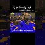 リッター音ハメ#スプラトゥーン3 #スプラ3 #ショート #キル集 #リッター4k