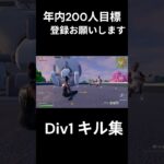 DIV1キル集【フォートナイト】