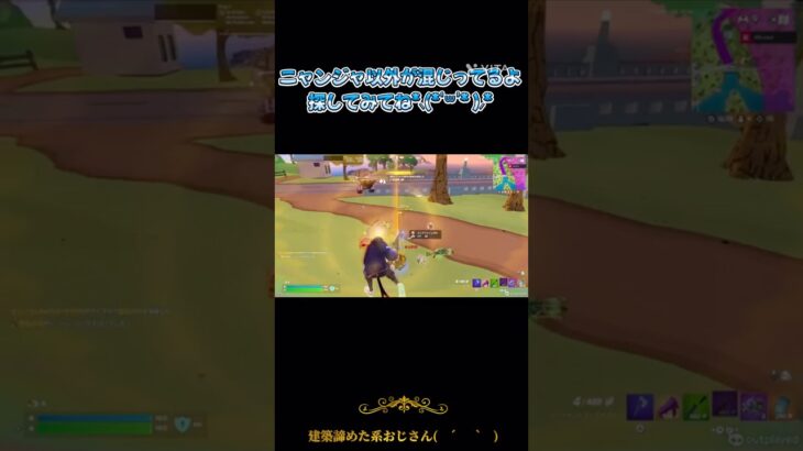 【Fortnite】ニャンジャのキル集🙀#フォートナイト #shortsfeed #キルショット #かっこいいキル集
