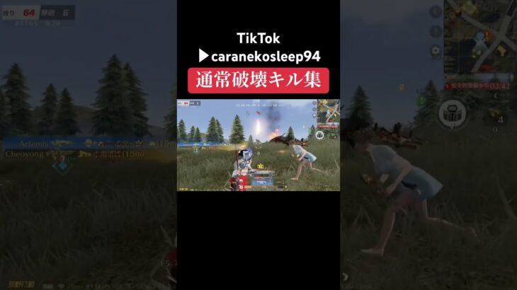 【PC版荒野行動】通常破壊キル集 いいねとチャンネル登録お願いします！