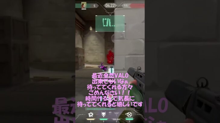 【VALORANT】　コンペ修行キル集　ブロンズ目指して　切り抜き22　#valorant #valorantclips #切り抜き
