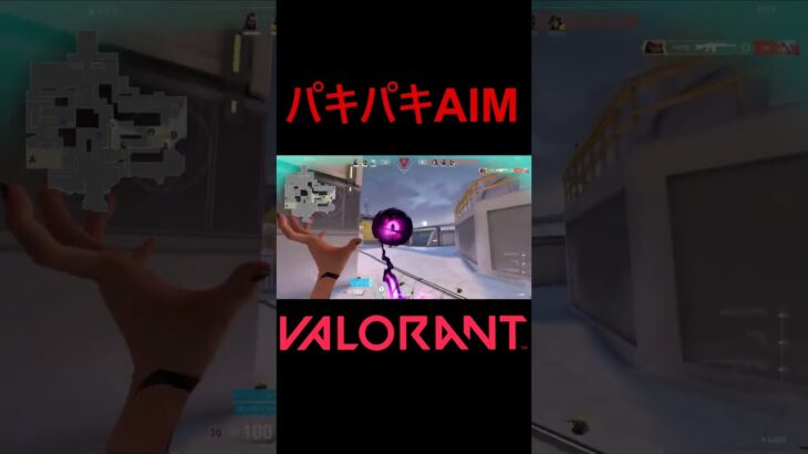 【VALORANT】パキパキAIM! #shorts #valorant #valorantclips #valorantクリップ #valorantキル集 #ヴァロラント #valorantショート