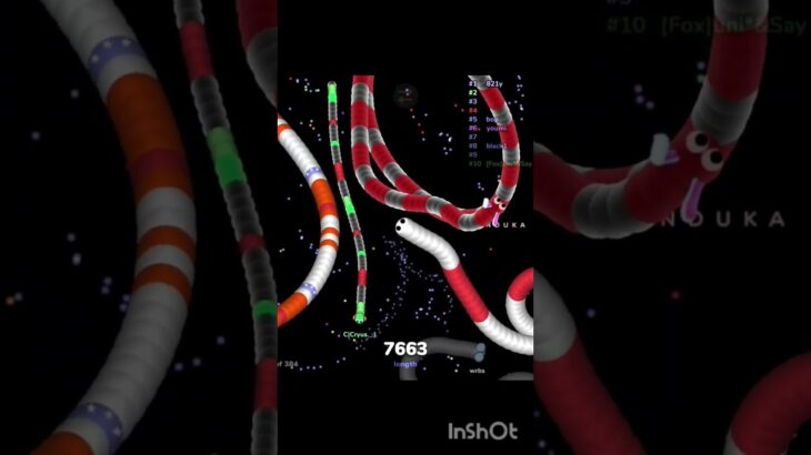 キル多め          #shorts#game#kill#slitherio#gaming#キル集#snake