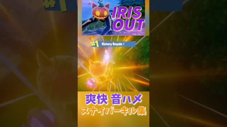【IRIS OUT/米津玄師】音ハメスナイパーキル集！【 #フォートナイト  /#fortnite 】       #トリックショット