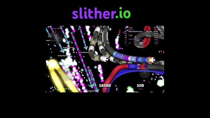【#slitherio 】調子良いキル集#スリザリオ